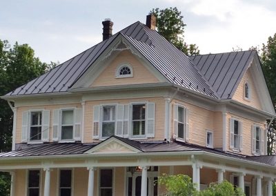 vintage home with new roof