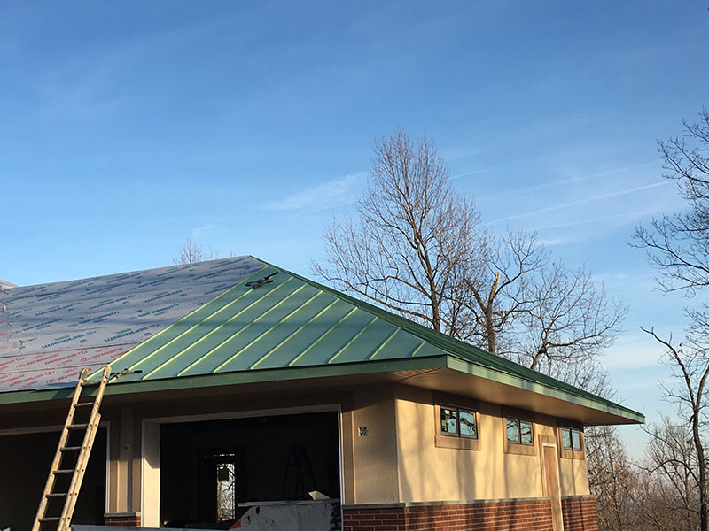 New metal roof Roofworks of VA